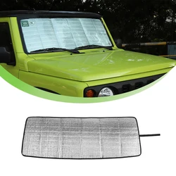 Car Front Windshield Sunshade Heat Insulation Sunlight Cover for Suzuki Jimny 2019 2020 2021 2022 2023 Interior Accessories