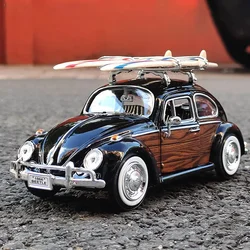 2024 New 1:24 Classic Car Beetle Alloy Car Diecasts & Toy Vehicles Car Model Miniature Scale Model Car Toys Collect For Children