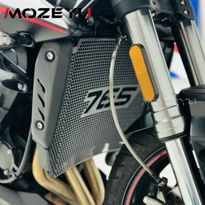 

For Street Triple StreetTriple 765 R RS Moto2 Edition 2023 2024 2025 2026 Radiator Grille Guard Protector Motorcycle Accessories