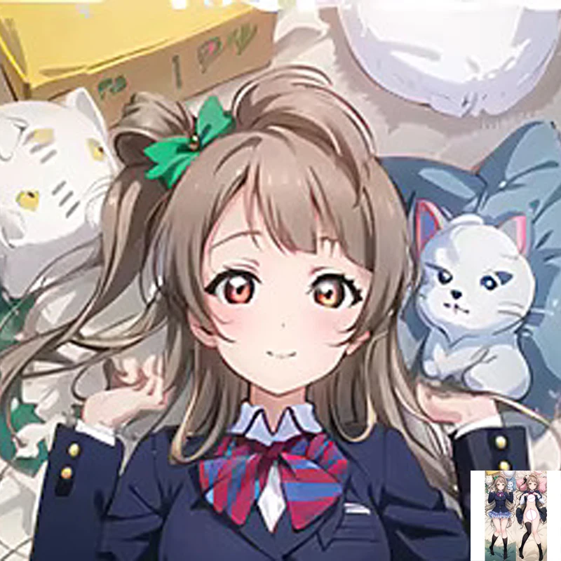 

Dakimakura Anime Minami Kotori 2 Side Printed Hugging Body Pillowcase Cushion Bedding Decor Pillow Cover