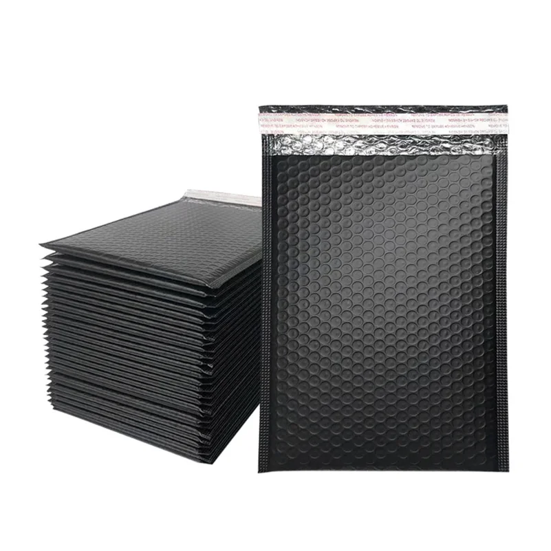 50PCS Black Bubble Mailers Bubble Padded Mailing Envelopes Mailer Poly for Packaging Self Seal Shipping Bag Bubble Padding