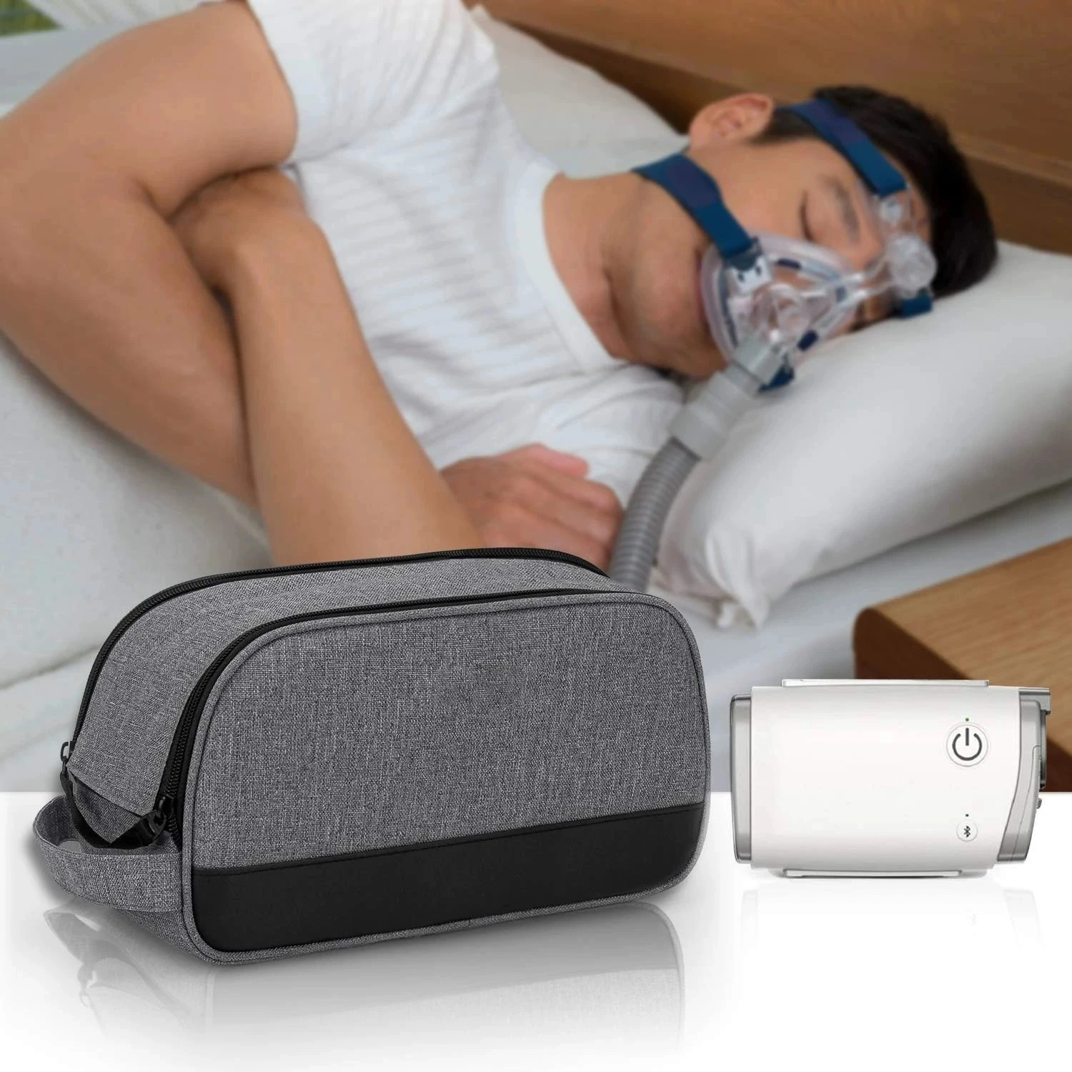 Portable Bag For Resmed Air Mini Ventilator Travel Bag CPAP Ventilator Accessories Sleep Apnea