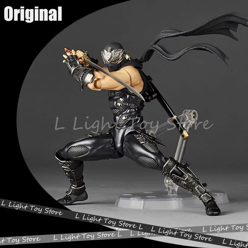 

Original Pre Sale Kaiyodo Ninja Gaiden Anime Figure 17cm Ryu Hayabusa Action Figurine Mobile Handle Model Collectibles Toys Gift