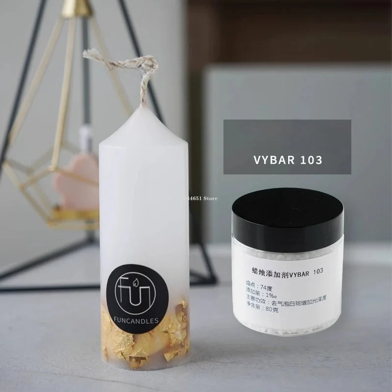 Scented Candle Additive Vybar 260/103 DIY Handmade Soy Wax Paraffin Eliminating Bubbles/White Spots Enhancing Brightness 50g/80g view 2