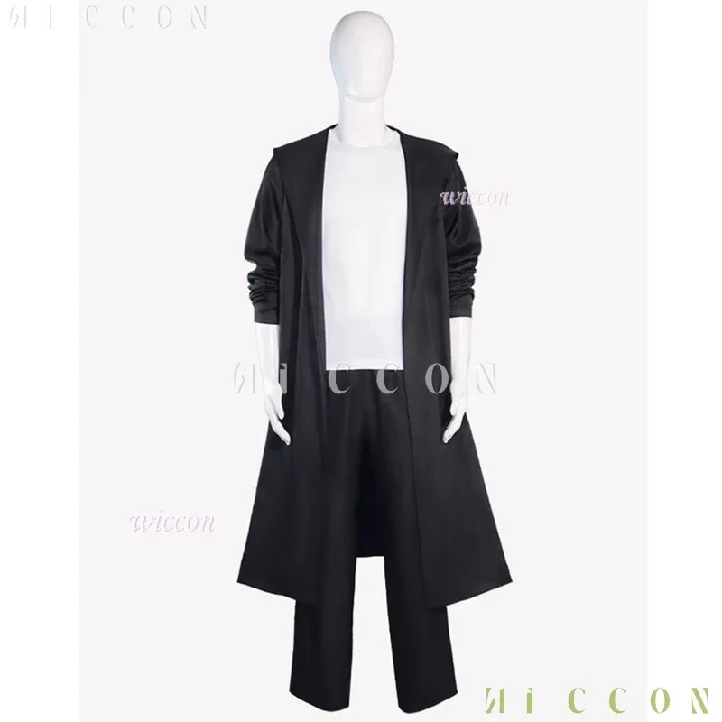 Solo Knight Killer Leveling Jin-woo Cos Sung Jinwoo Cosplay Costume Wig Shun Mizushino Trench Coat Halloween Anime Outfits;3,k8'