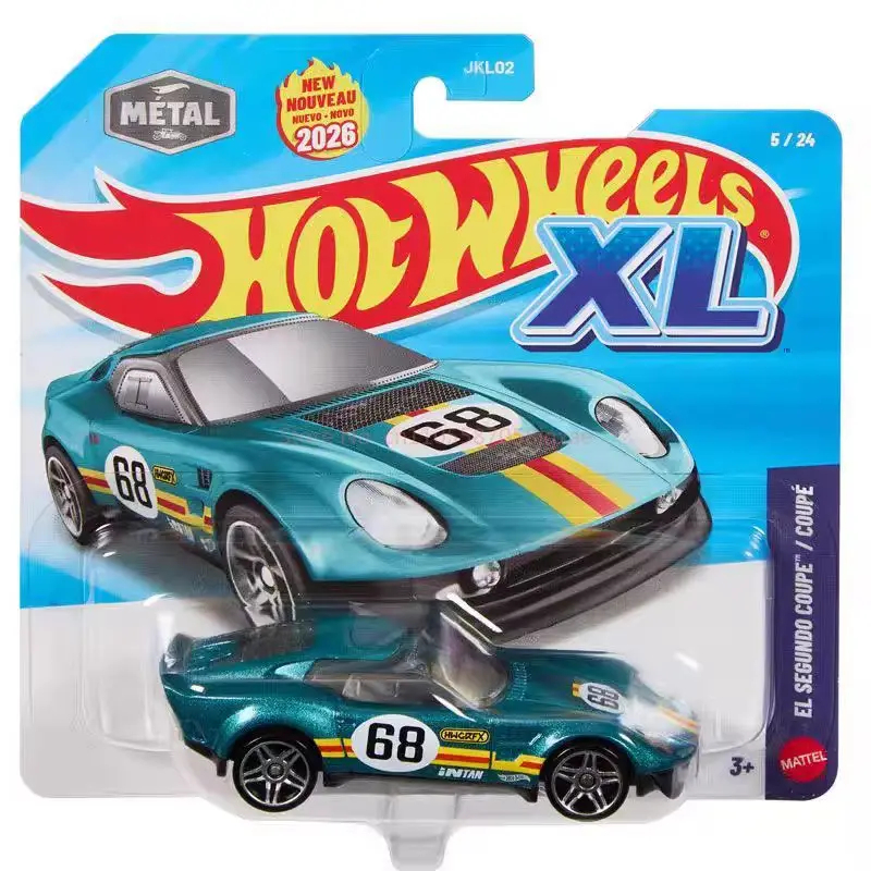 Genuino In Magazzino Hot Wheels 1:43 Xl Nuovo Nouveau Nuevo-Novo 2026 Serise Pressofusione Modello Giocattolo Collezione di Auto Ragazzi Regali A Sorpresa