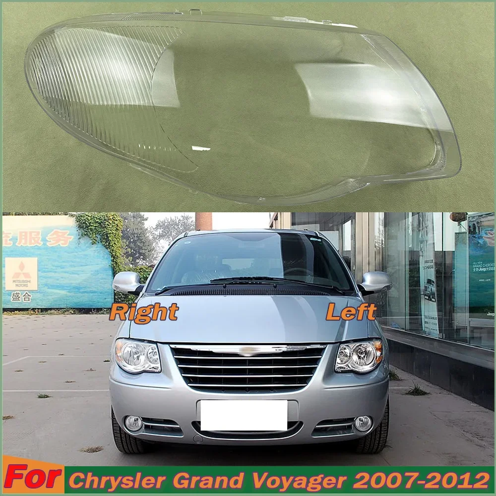 Auto Replacement Parts For Chrysler Grand Voyager 2007-2012 Headlamp Cover Lampshade Lamp Shade Headlight Shell Lens Plexiglass