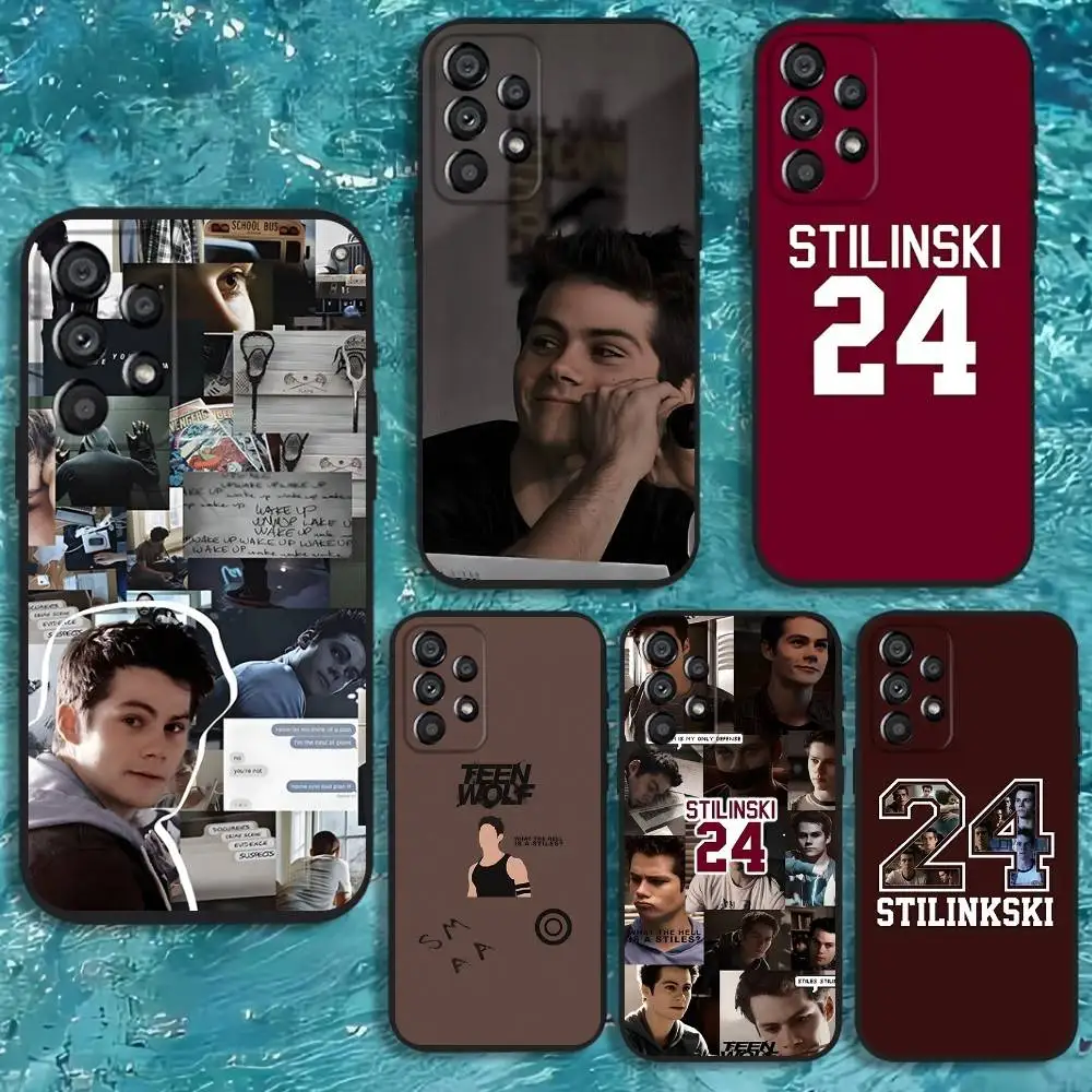 

Teen Wolf Stiles Stilinski 24 Phone Case For Samsung Galaxy A20,A21s,A22,A31,A32,A52,A53,A72,73,A80 Soft Black Cover