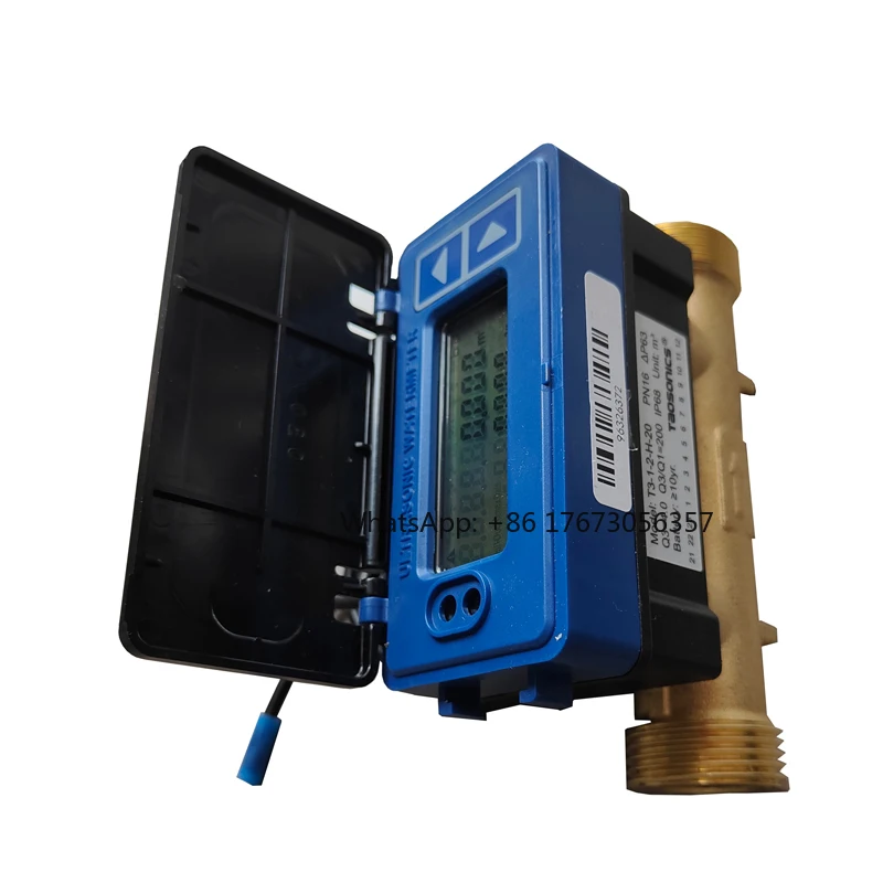 

T3-1-2-H Ultrasonic Agricultural Irrigation Flow Water Meter Copper Pipe Thread-connection with RS485 & Mbus Output