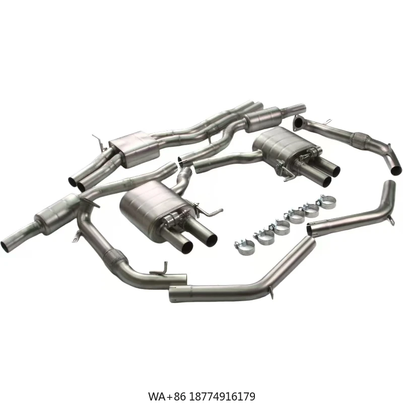 

Valvetronic Performance Car Stainless Steel Exhaust Pipe Catback Exhaust System for S5 S4 B9 B9.5