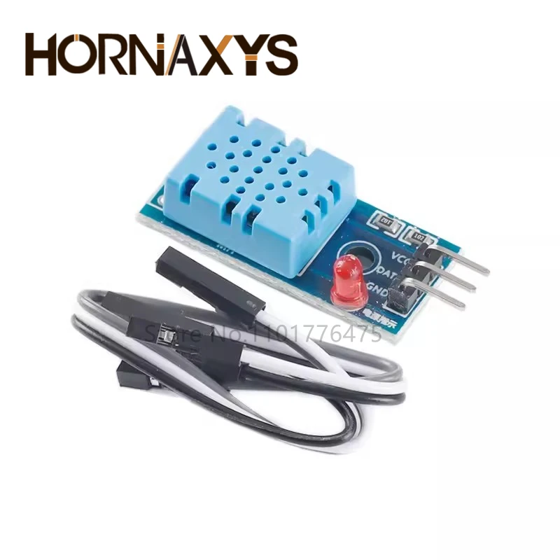 1-10pcs DHT11 Sensor Modules 3.3V-5V Digital Temperature and Humidity Sensor DHT11 3-Wire Ultra-low Power Module For Arduino