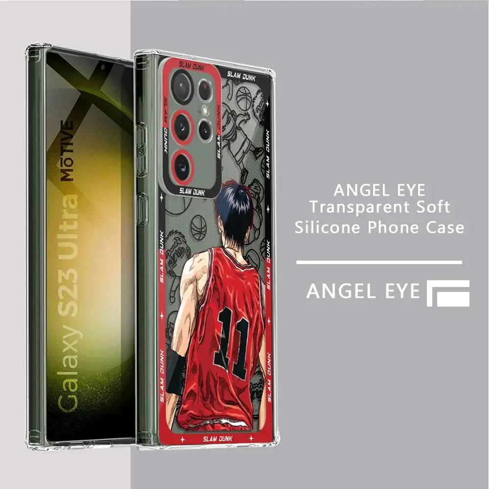 Чехол для телефона Samsung Galaxy S24 Ultra S21 S20 FE S23 FE S10 S22 Plus Note 20 Ultra 10 Slam Dunk