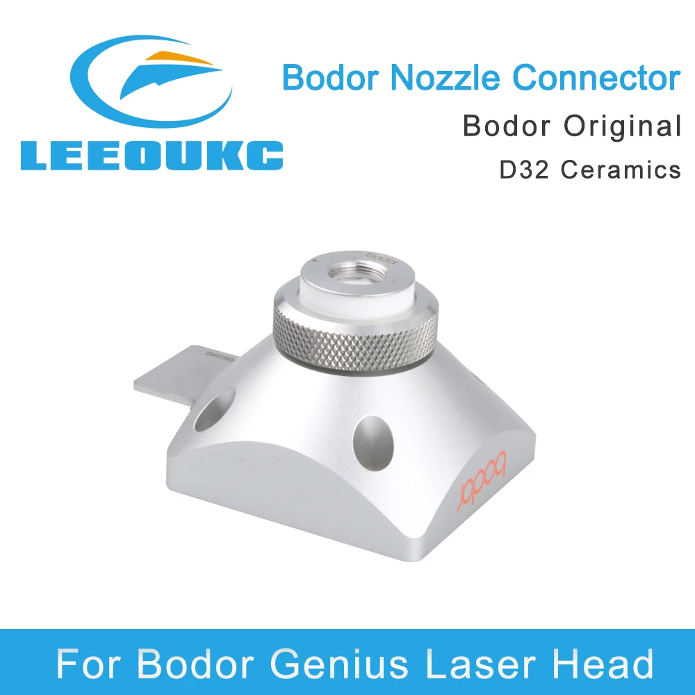 

LEEOUKC Laser Nozzle Sensor Connector Bodor Original TRA Nozzle Connector For Bodor Genius Fiber Laser Cutting Head Machines