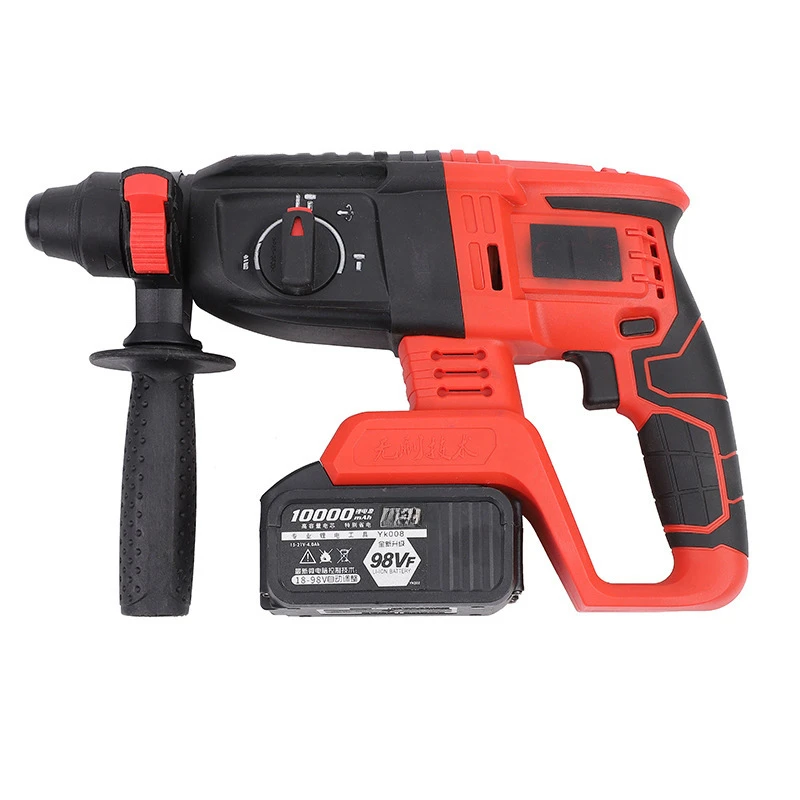 Industrial Brushless Electric Hammer Light Rechargeable Multifunctional High-Power Dual-Use Lithium Electric Hammer