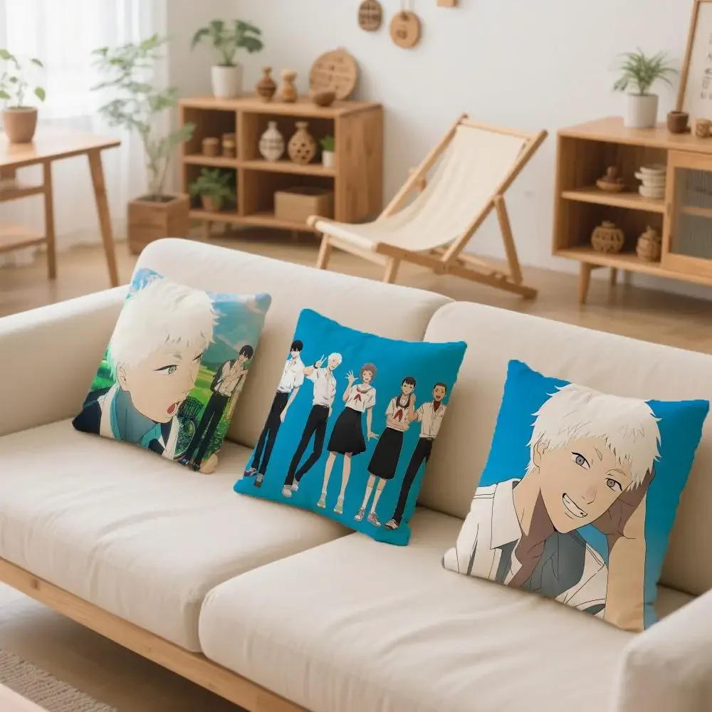 Anime T-The S-Summer Hikaru D-Died Cushion Cover Comfortable Reversible Pillow Cover Ideal for Car Sofa Bedroom & Beyond