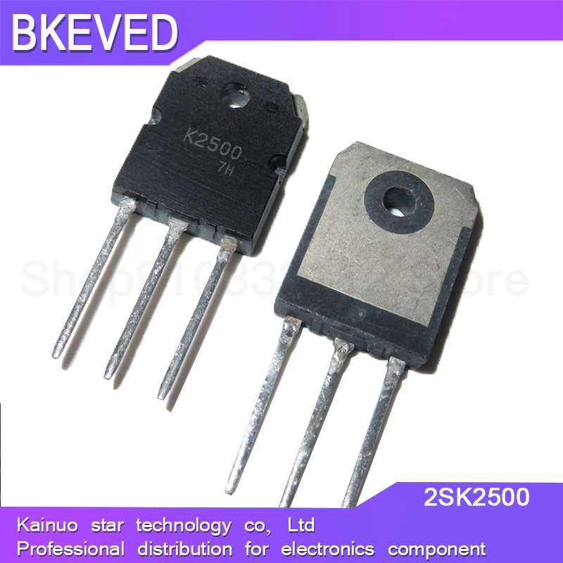 2PCS 2SK2500 TO3P K2500 TO-247 TO-3P Transistor