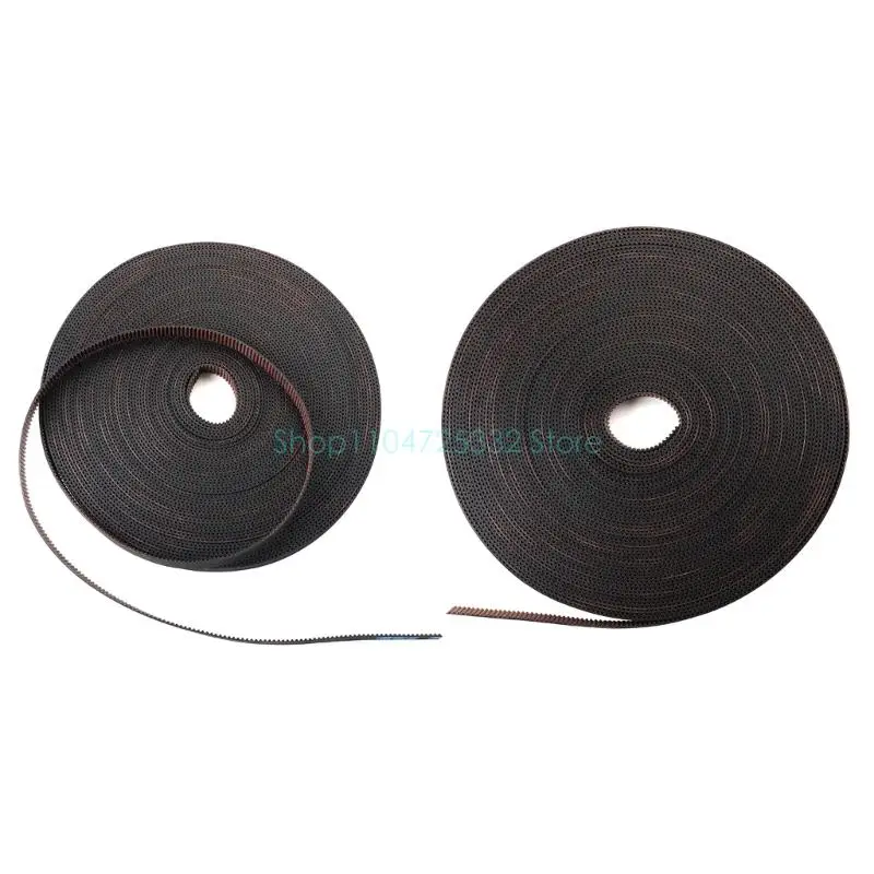 

GATES-LL-2GT-9RF 3D Printer 2GT Belt Open Fiberglass Reinforced Rubber GT2 Timing Belt 2GT-9 Length 2M 5M width 9mm