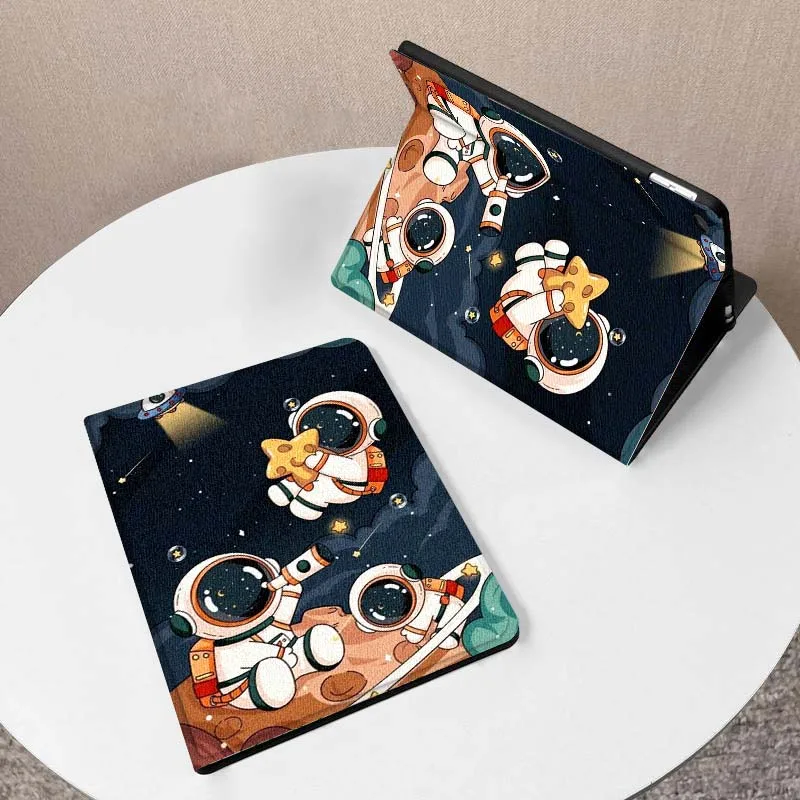 

Cartoon astronaut cute Tablet Case For Samsung Galaxy Tab A A7 A8 A9 A11 S6 S11 Lite Plus 10.1 10.4 10.5 Inch