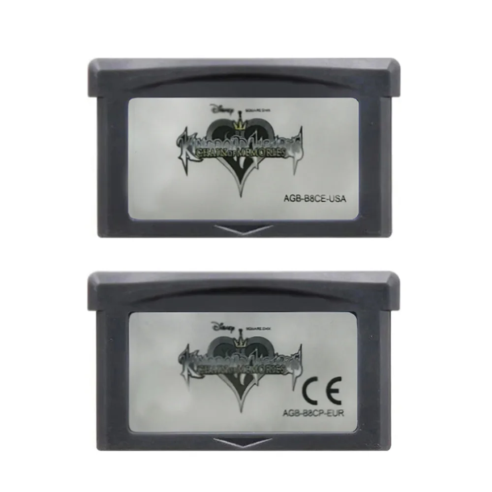 Ⅳ-GBA Game Card Kingdom Hearts Chain of Memories of USA/EUR
