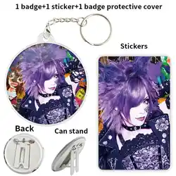 Dadaroma Takashia Anime characters Badge Brooch anchor Peripherals Pin Fashion Tinplate School bag Chest tag Pupil Commemorative