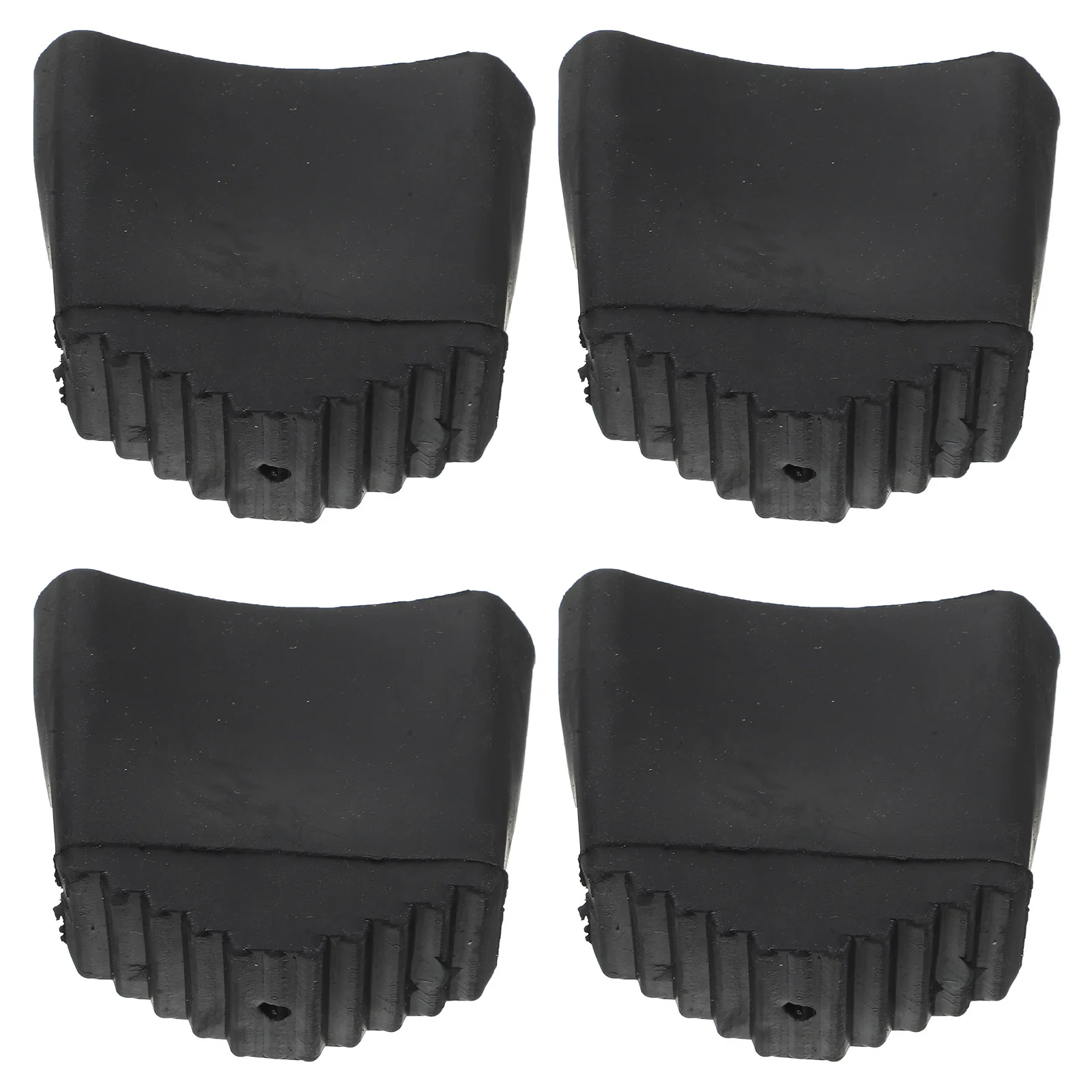 4 Uds pies de escalera cojín telescópico para pies almohadillas para piernas cubierta para el hogar Protector multifunción de goma