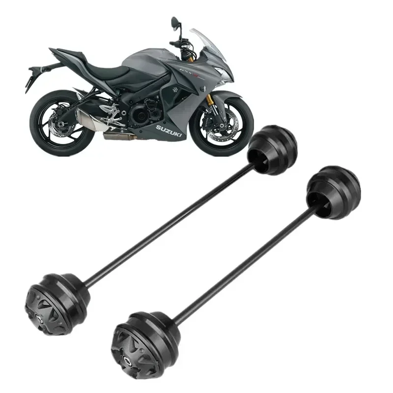 

Для SUZUKI GSX-S1000F GSX-S1000S GSXS GSX-S 1000 F S KATANA защита переднего и заднего колеса, ось, вилка, слайдер для мотоцикла