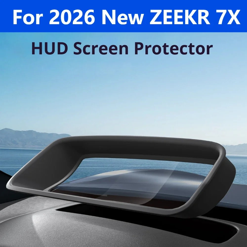 For 2026 New ZEEKR 7X HUD Protective Cover, Dashboard Dustproof Shell, Interior Modification Decor Accessories