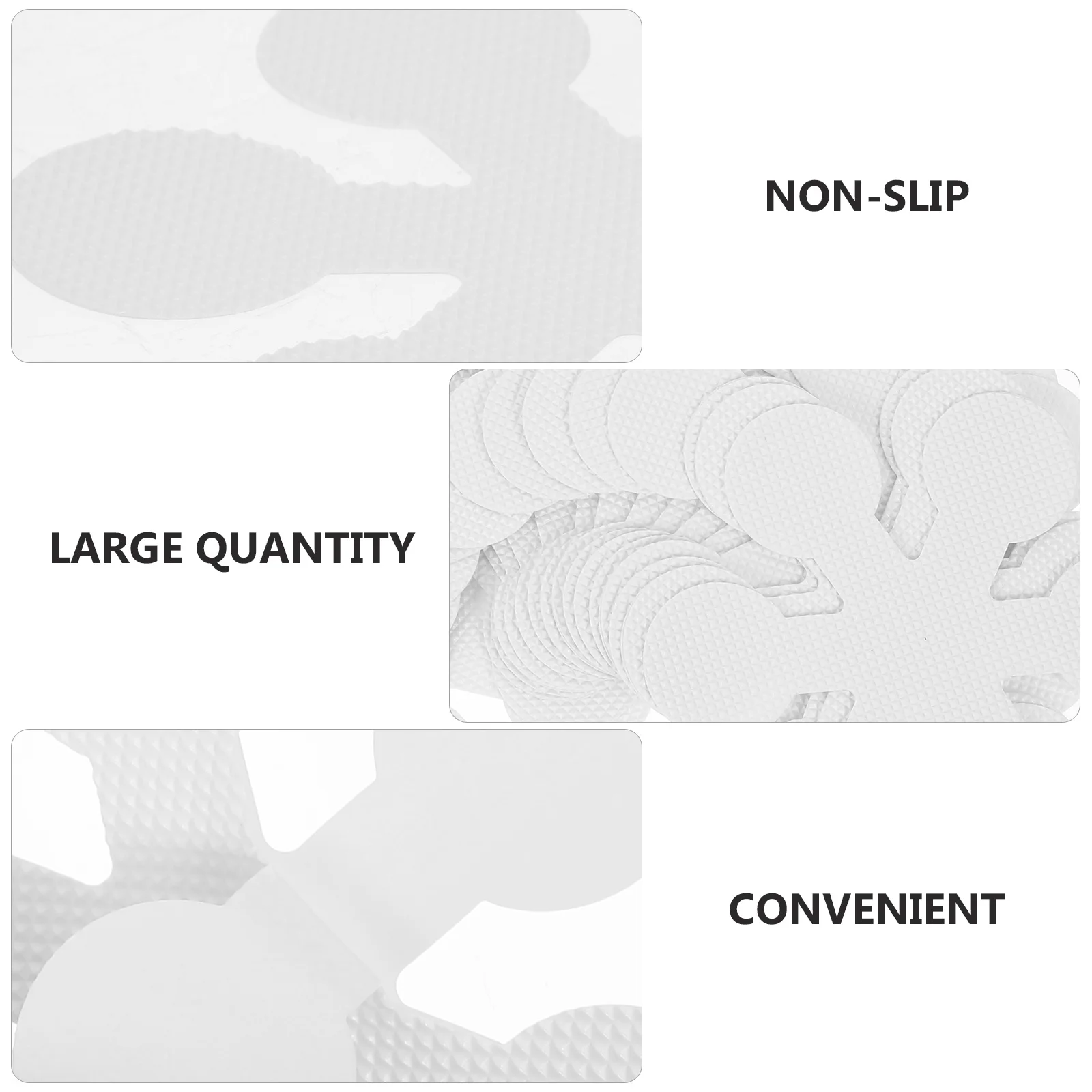

20Pcs Anti-Slip Floor Stickers Snowflake Shaped Non-Slip Bathroom Shower Decals Adhesive Strips for Bathtub Safety