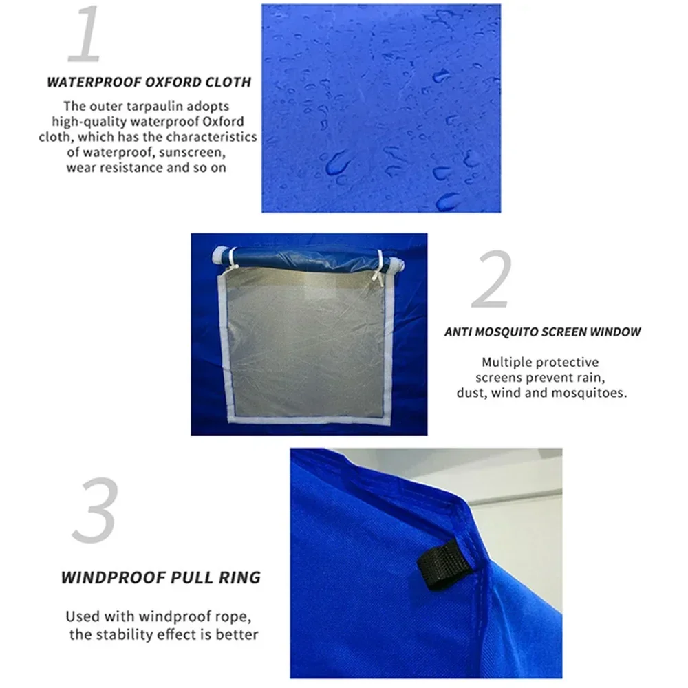 FEAMONT كبير 3x4 متر قماش خيمة طوارئ مقاوم للماء الإغاثة في حالات الكوارث خيمة المستشفى في الهواء الطلق خيمة الإغاثة في حالات الكوارث