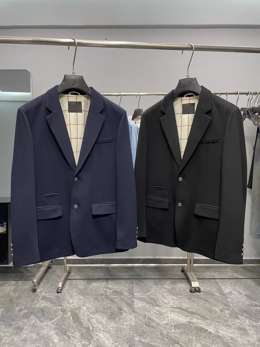 

LP Italian flat-neck men's casual blazer