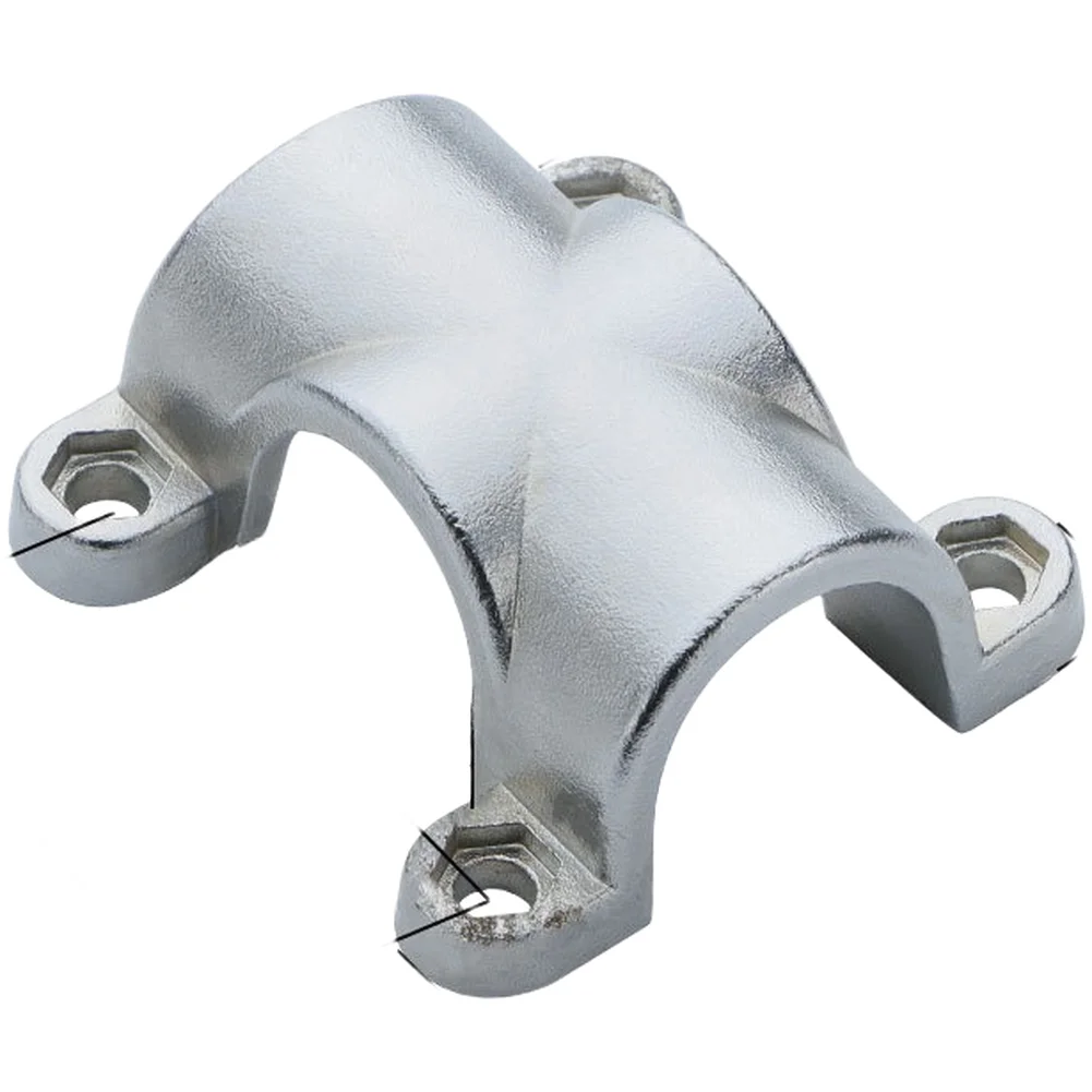 

316 Stainless Steel Tube Mount Handrail Cross Clamp for Yacht Boat Railings Compatible with 1 Inch Diameter Tubing