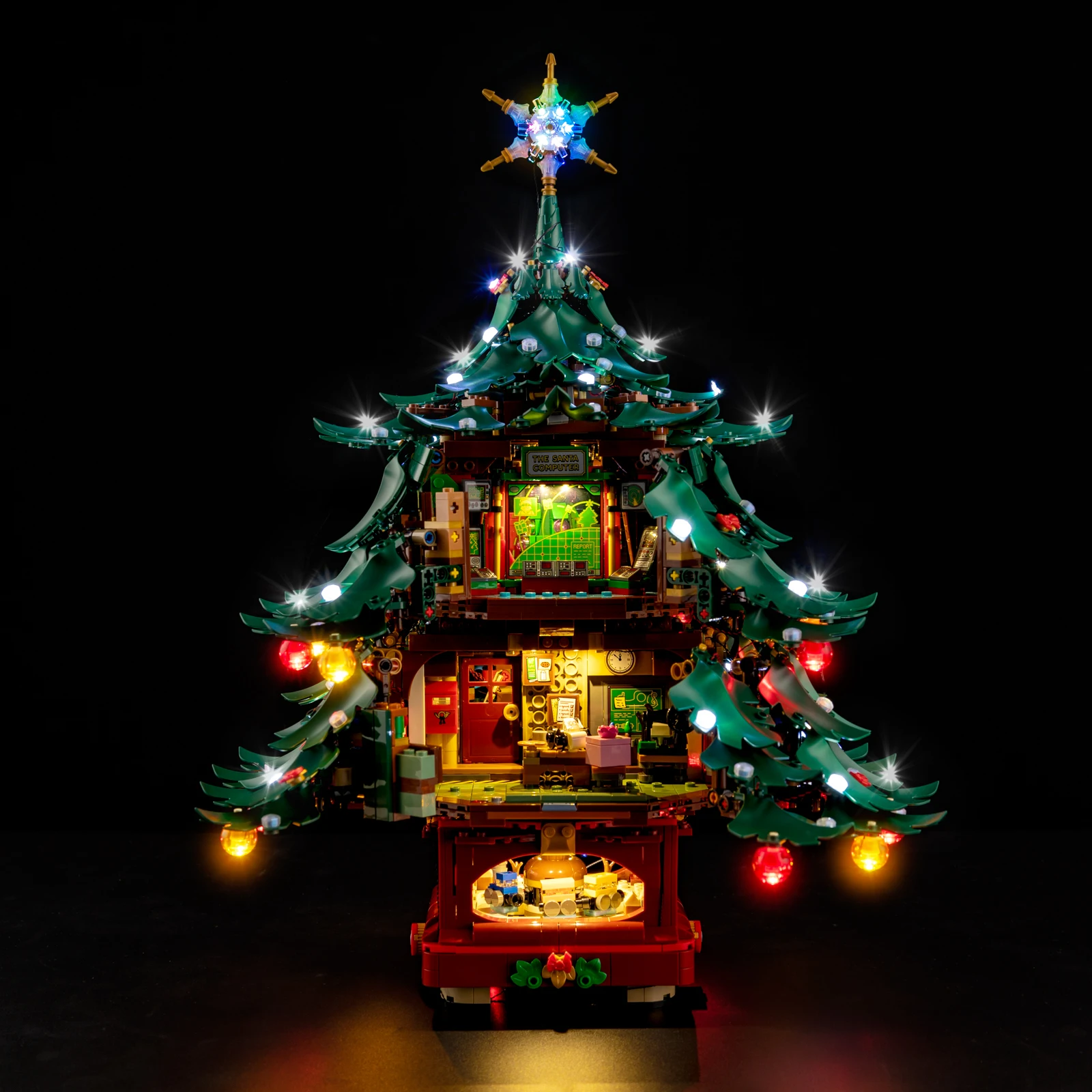 Led Light Set Suitable for Lego Family Christmas Tree 41843 Building Blocks