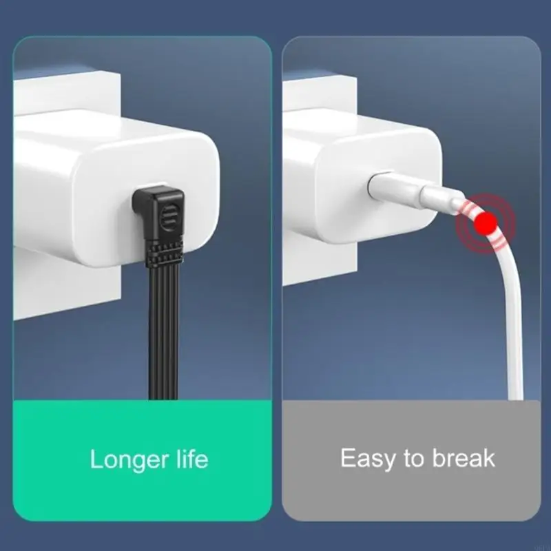 USB2.0 Power Cable Different Length Type C Charging Cord Wire for Tablets Phones Support 480Mbps Data Transmission