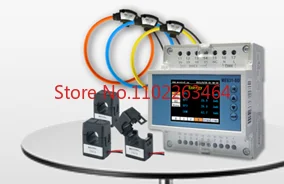 

Low Voltage Three Phase DIN-Rail Meter type Modbus RTU RS485 Rogowski coil CTs Power Meter