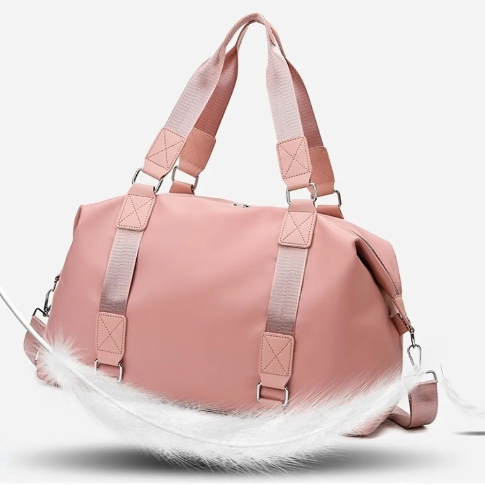 حقيبة رياضية حقيبة سفر ذات سعة كبيرة مقاومة للماء وخفيفة الوزن حقيبة يوجا للفصل الرطب والجاف حقيبة لياقة بدنية محمولة للتنقل اليومي