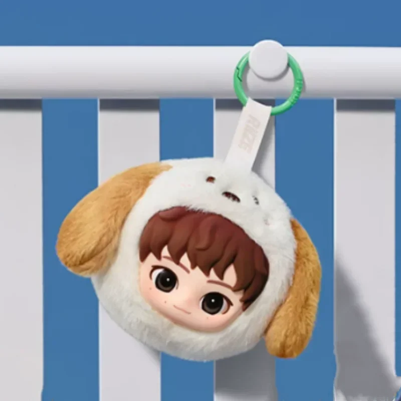 POPMART Riize Fluffy Club Series Mini Pouch Keychain Blind Box Guess Bag Original Toys Doll Cute Anime Figure Ornaments Gift