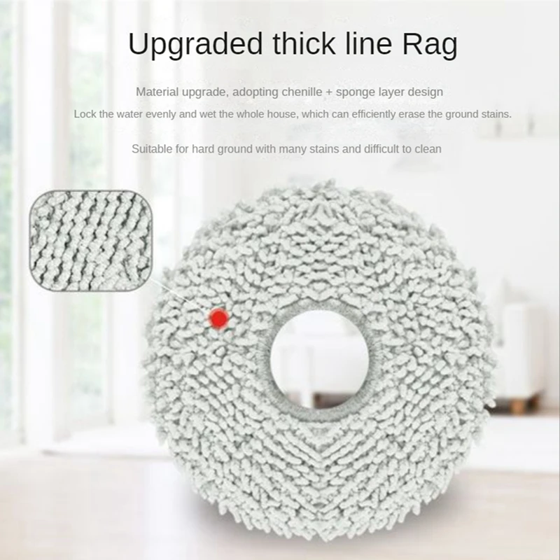 18PCS for Ecovacs Deebot T20/T20MAX/T20PRO/X1 OMNI/T10 Omni/Turbo Vacuum Cleaner Main Side Brush Dust Bag Mop Cloth