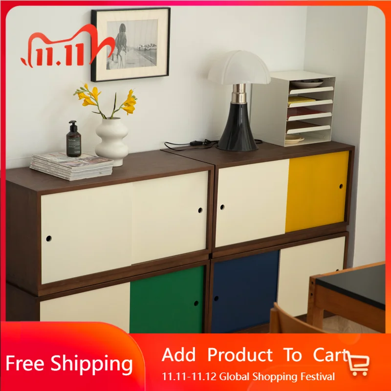 

Compact Shelf Living Room Cabinets Decor Storage Librero Nordic Living Room Cabinets Wood Lazy Service Vitrina Unique Furniture