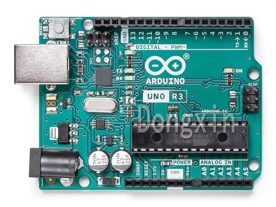 Placa microcontroladora Arduino Uno Rev3 A000066 ATmega328P baseada na ATmega328P (folha de dados) Importação italiana original