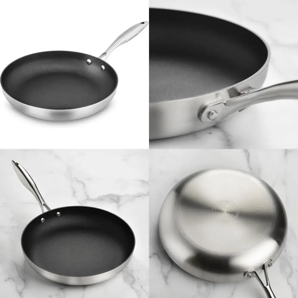 

Nonstick 11-Inch Frying Pan - 5-Ply Stainless Steel Cookware with Stratanium Plus Technology, Premium Quality Cooking Pan