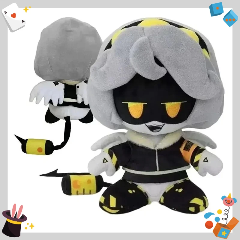 25CM Anime Murder Drones Popular Plush Toys Baby Boys Girls UZI Drone Killers Little Robot Doll Home Decoration Pillows Cushions