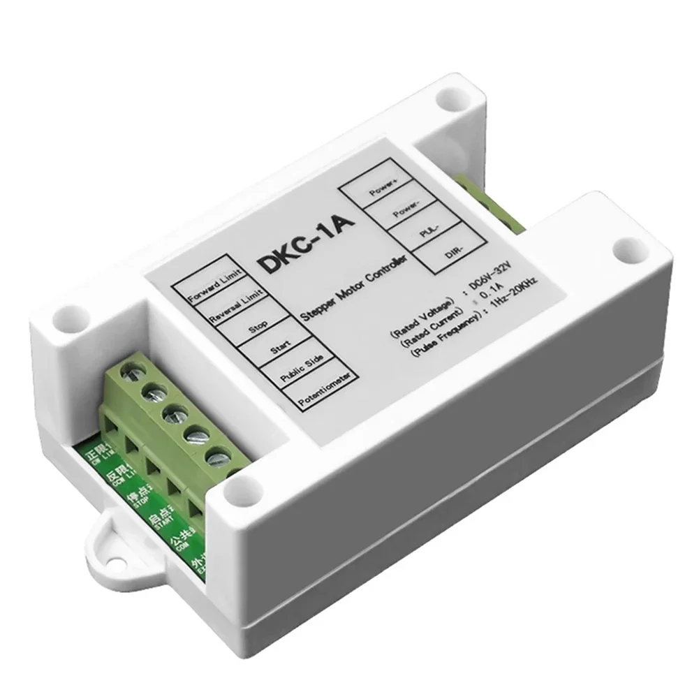 1pc DKC-1A Stepper Motor Controller Forward/Reverse Control Speed ​​Regulator For Industrial Use Easy Installation