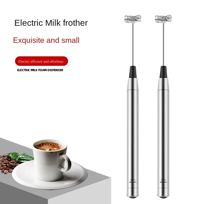 

mini coffee milk frother electric blenders home kitchen accessories cappuccino mixer portatil Dry battery egg beater