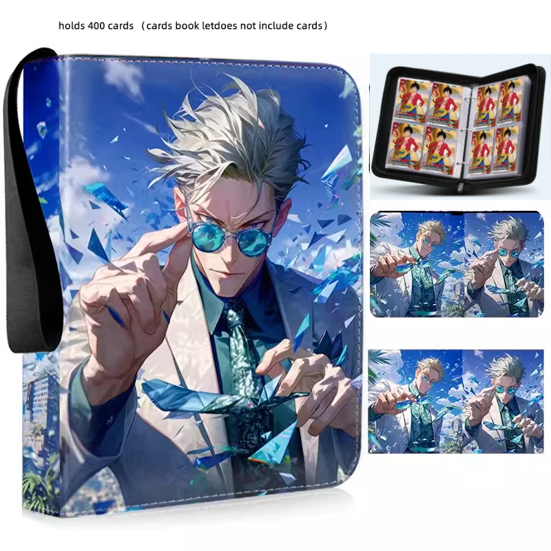 Jujutsu Kaisen Anime Collection Card Album Book Folder Phantom Parade 900pcs Zipper Card Binder Holder Toy Gift