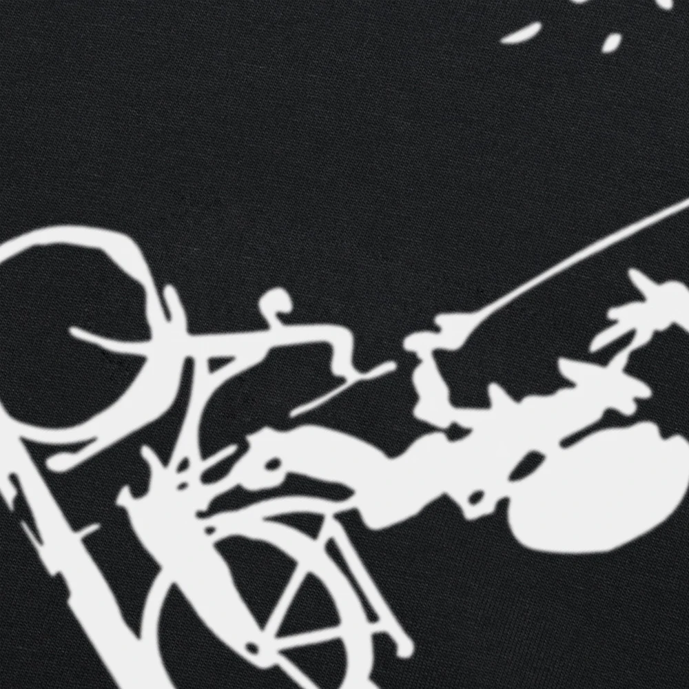 مضحك بابلو بيكاسو دون كيشوت تي شيرت الرجال س الرقبة 100% القطن تي شيرت ركوب الدراجة قصيرة الأكمام تيز عيد ميلاد الملابس