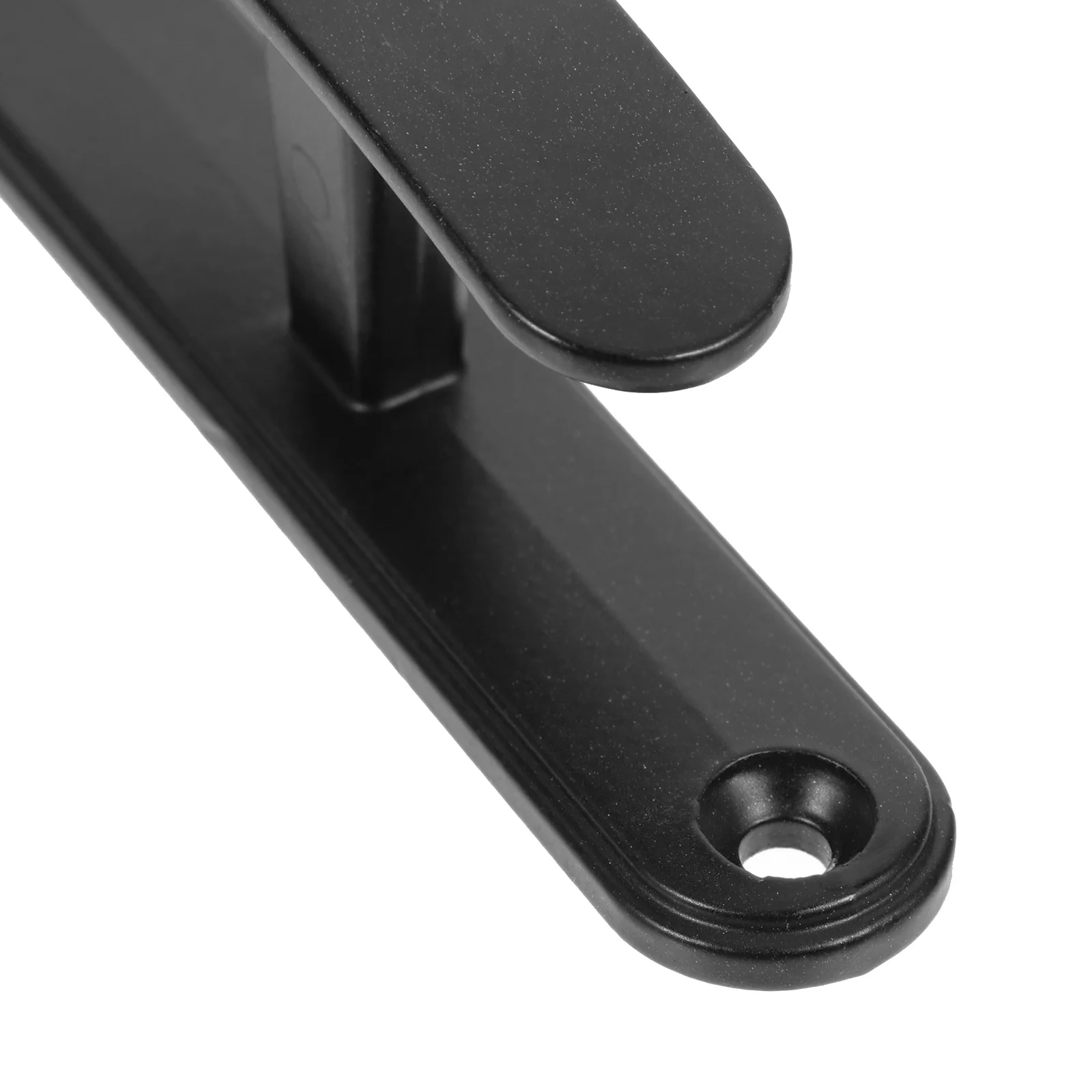 

LOORGVEL 2Pcs Door Handle Hooks No Drill Curtain Towel Hat Hanger Black Easy Install Bathroom Home Decor