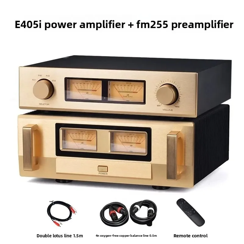 1:1 Repeated Accuphase E-405 Class A and Class B 300W High Power Amplifier Household Hifi Fever Class Pure Power Amplifier