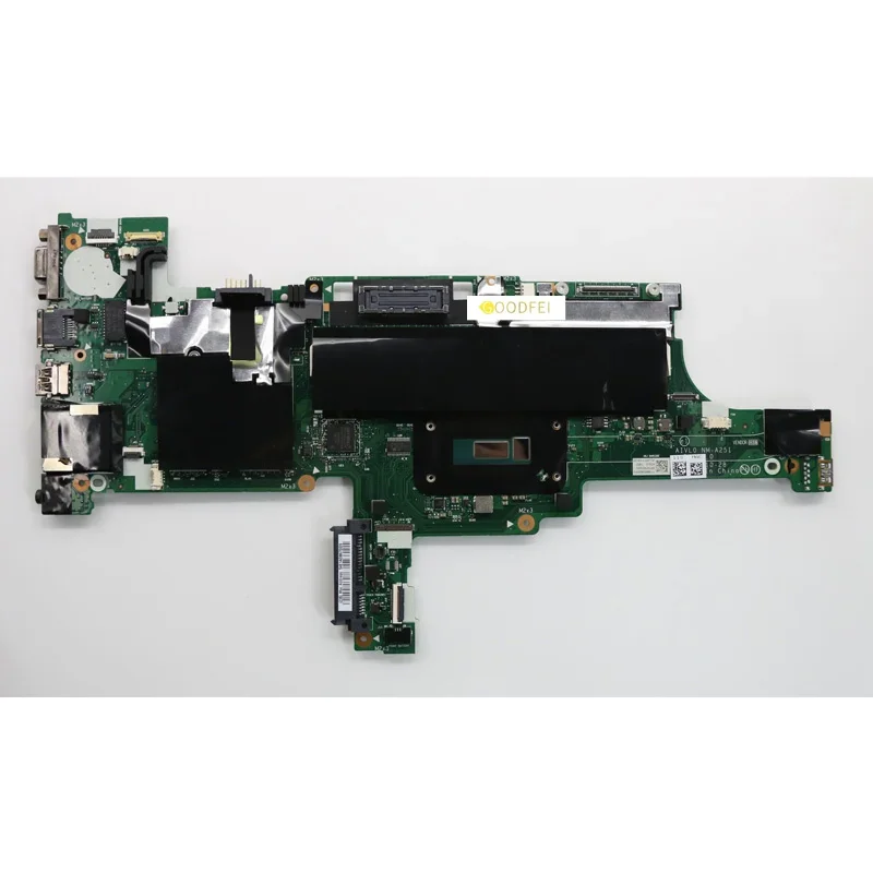 00HN525 For Lenovo ThinkPad T450 Laptop Motherboard NM-A251 I5-5300U UMA Notebook Mainboard Accessories 100% test OK