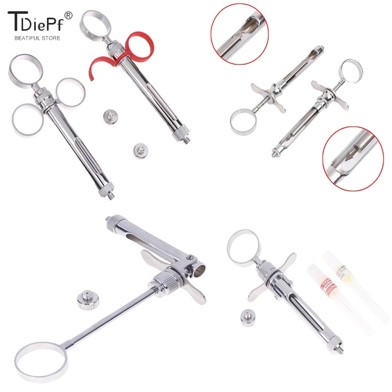 

Dental Stainless Syringe Anesthesia Aspirating Syringe Dentist Injector Tool Dentistry Surgical Instrument Oral Material Tools