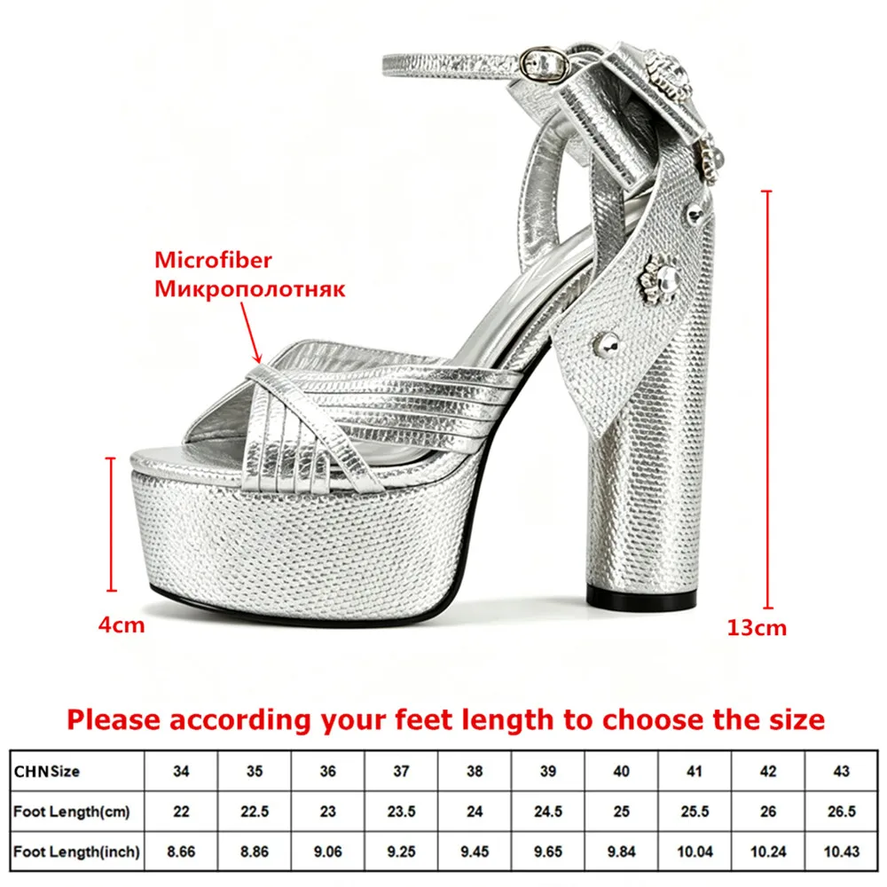 MILI-MIYA Women Round Toe Microfiber Sandals With Ultra-High Thick Heel And Classic Platform Butterfly Knot Dress Party Shoes